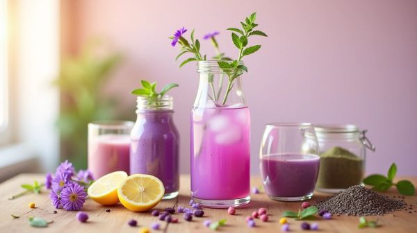 Boissons violettes et superaliments : la tendance food de la rentrée
